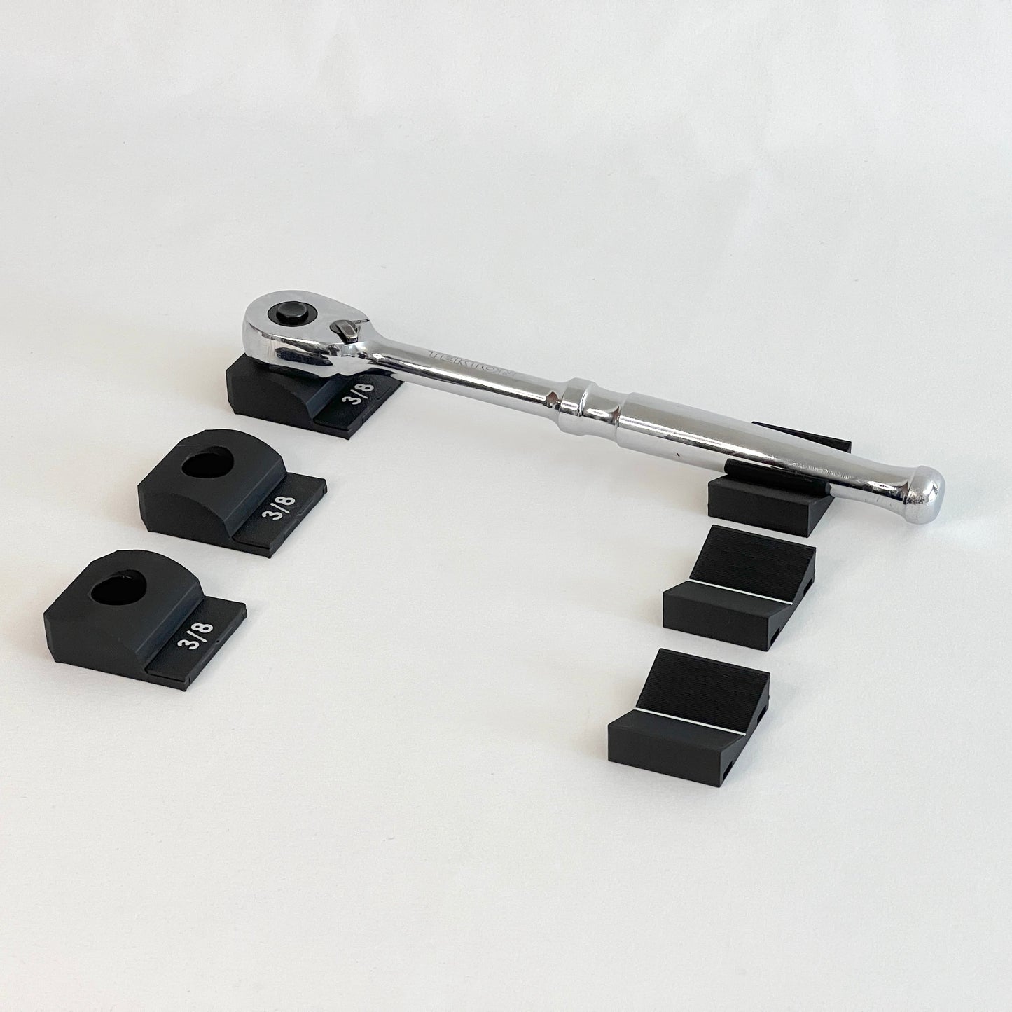 (3X) 3/8 Inch Drive Ratchet Magnetic Organizers