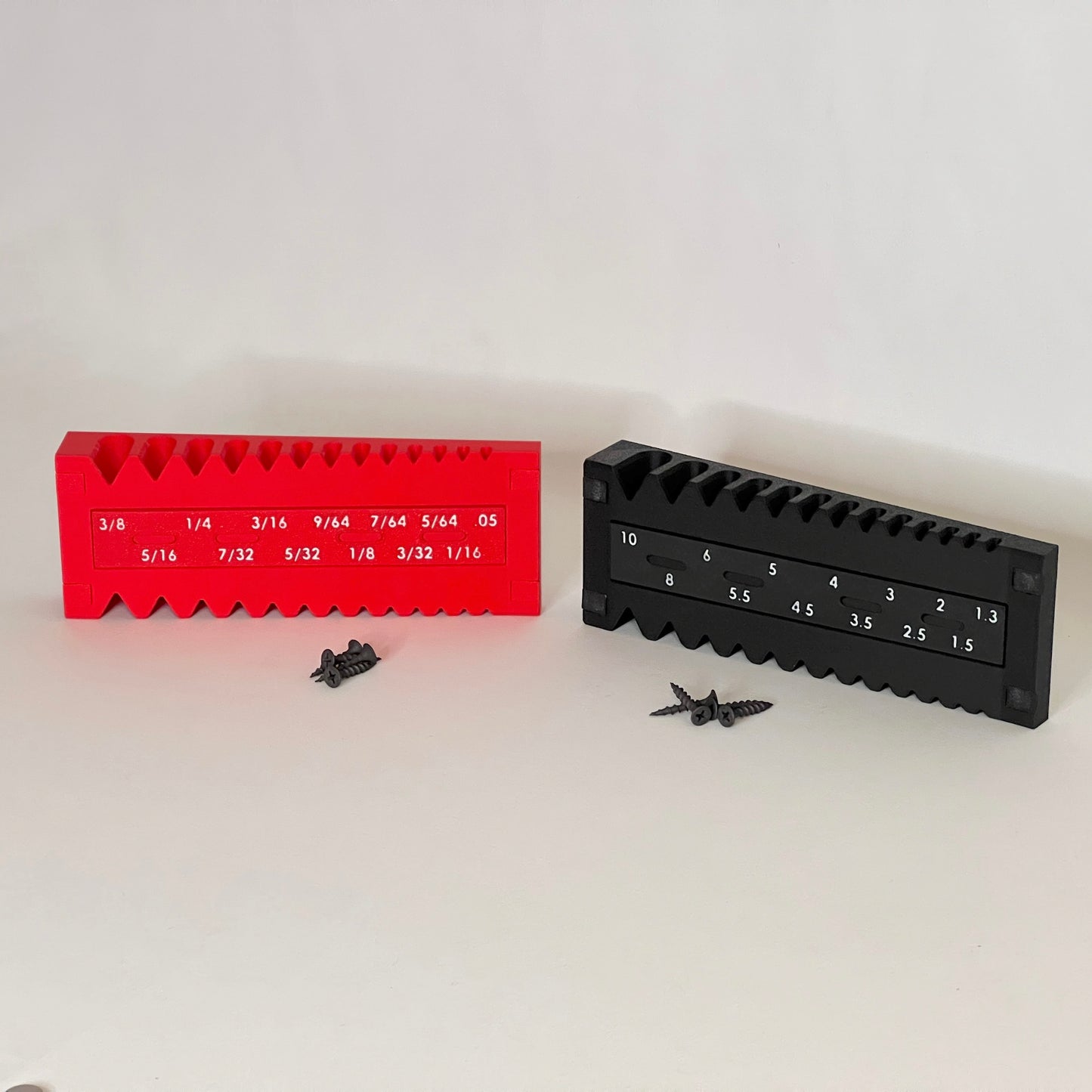 Standard SAE & Metric (26pc) Wall Mount Allen Key Storage Set