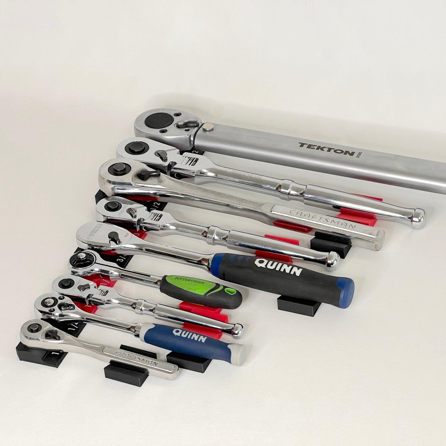 (2X) 1/4 Inch, 3/8 Inch, and  1/2 Inch Drive Ratchet Magnetic Organizers