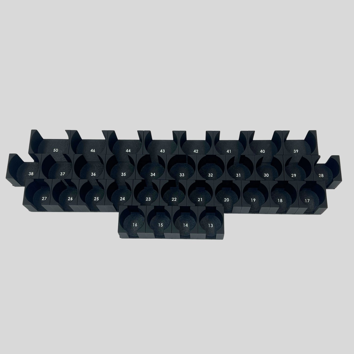 3/4 Inch Drive Metric Modular IMPACT Socket Organizer (sockets not included)