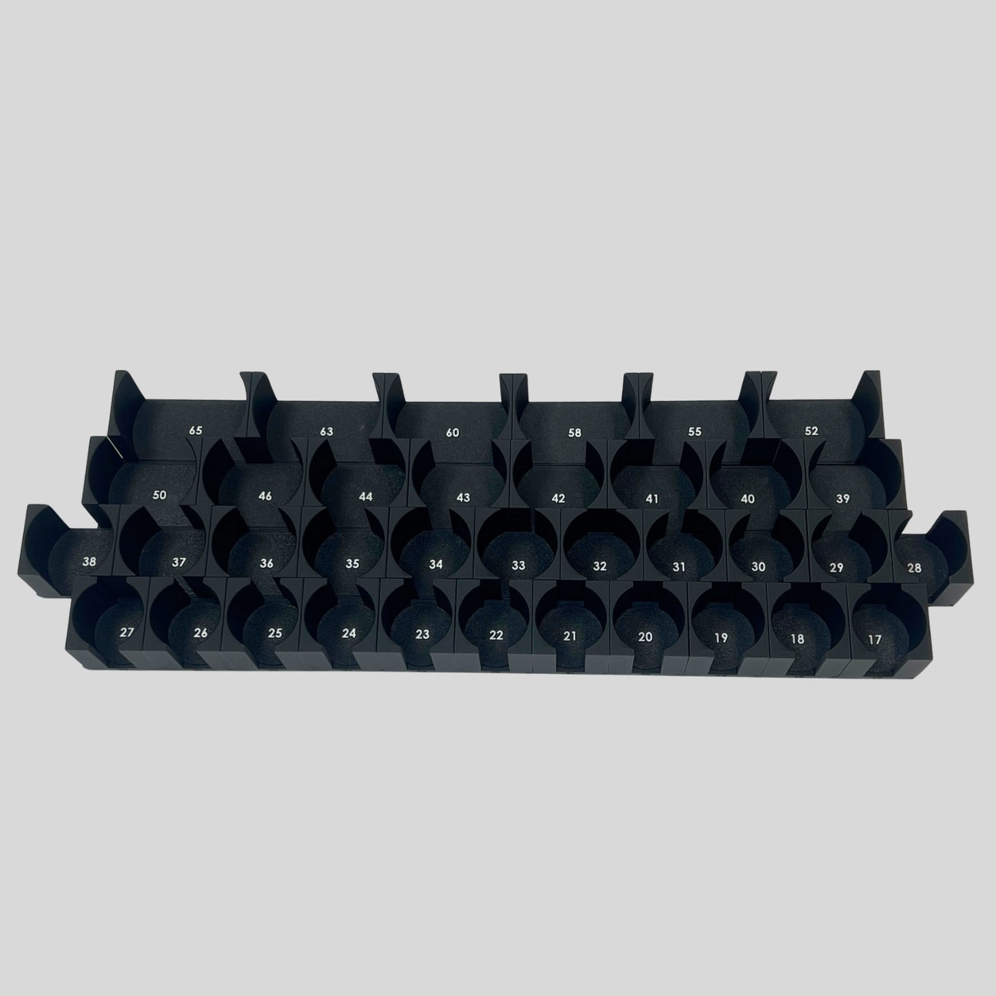 3/4 Inch Drive Metric Modular IMPACT Socket Organizer (sockets not included)