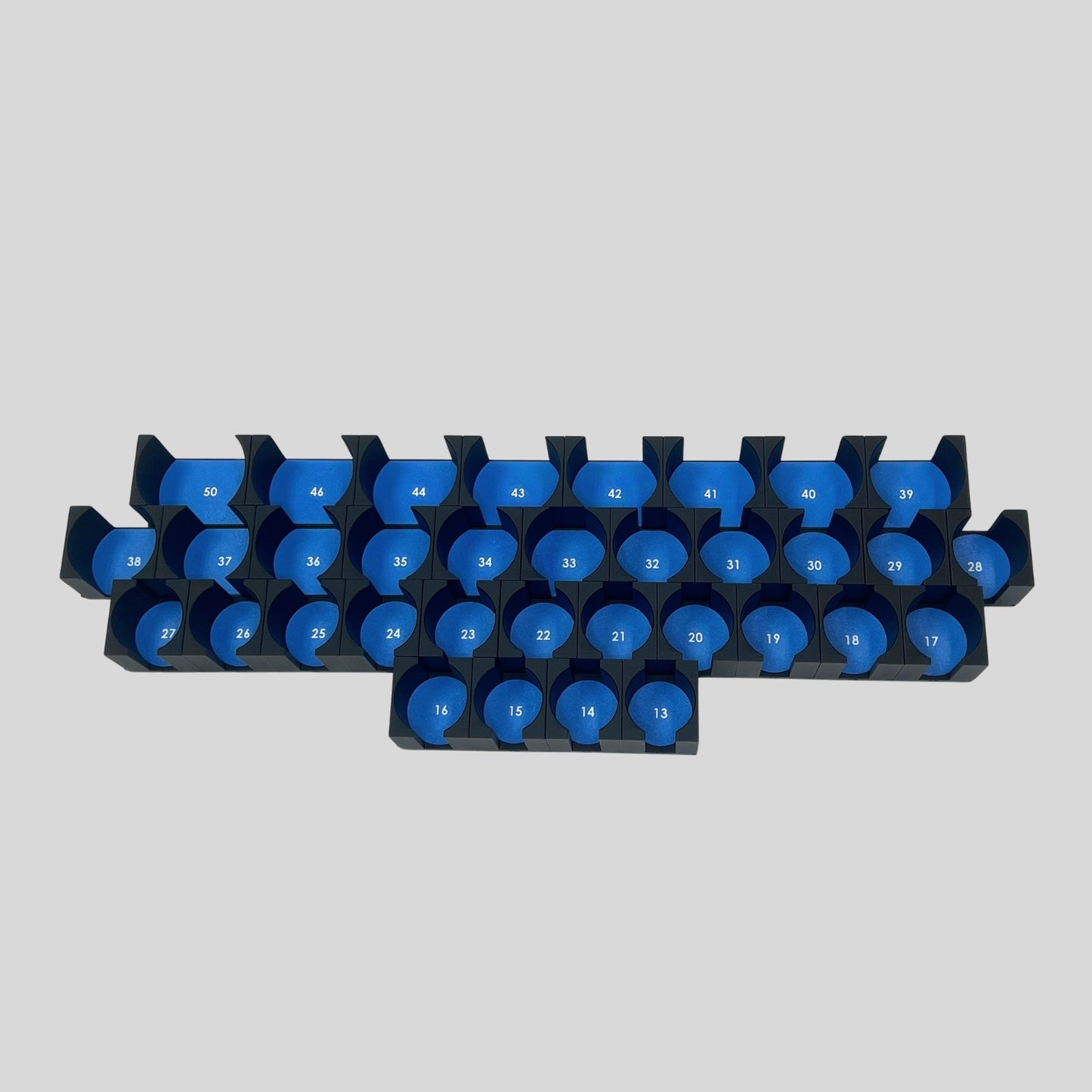 3/4 Inch Drive Metric Modular IMPACT Socket Organizer (sockets not included)