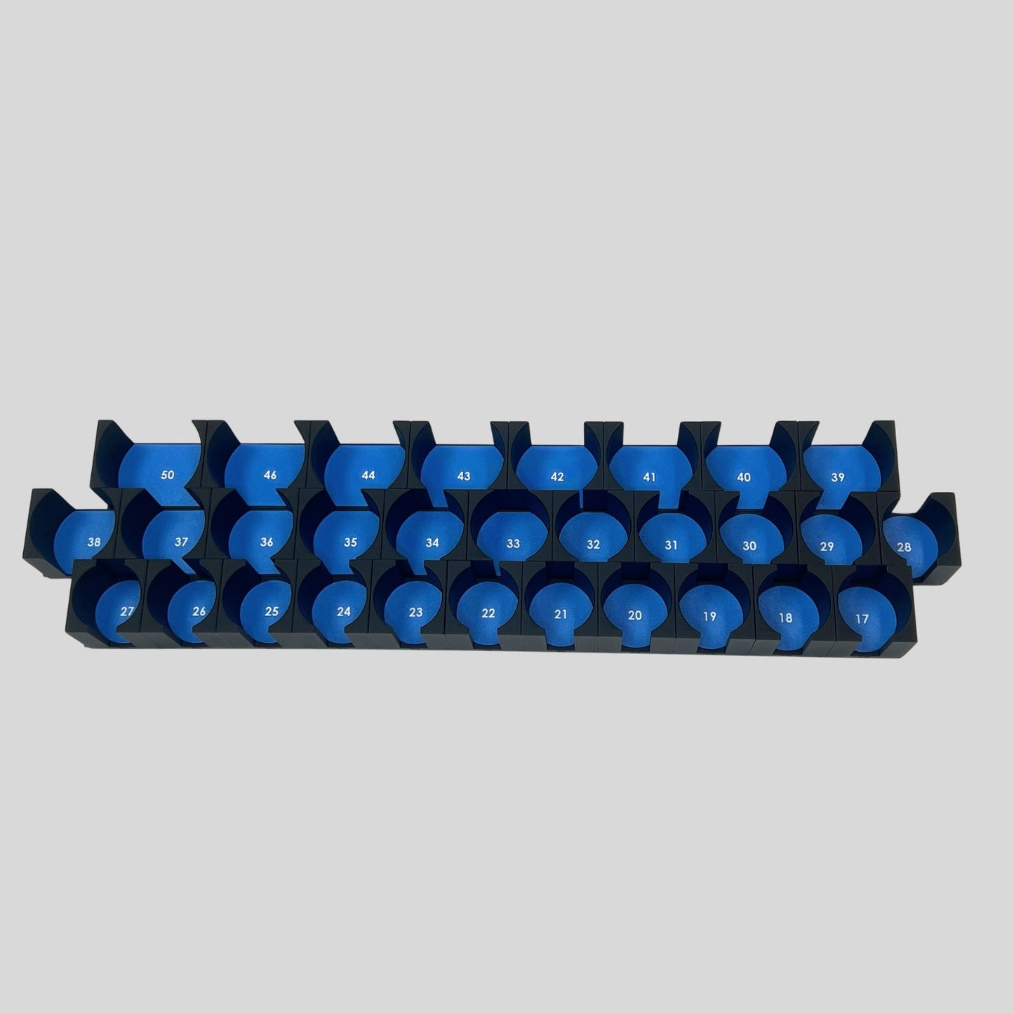 3/4 Inch Drive Metric Modular IMPACT Socket Organizer (sockets not included)