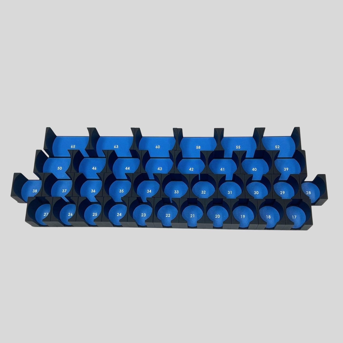 3/4 Inch Drive Metric Modular IMPACT Socket Organizer (sockets not included)