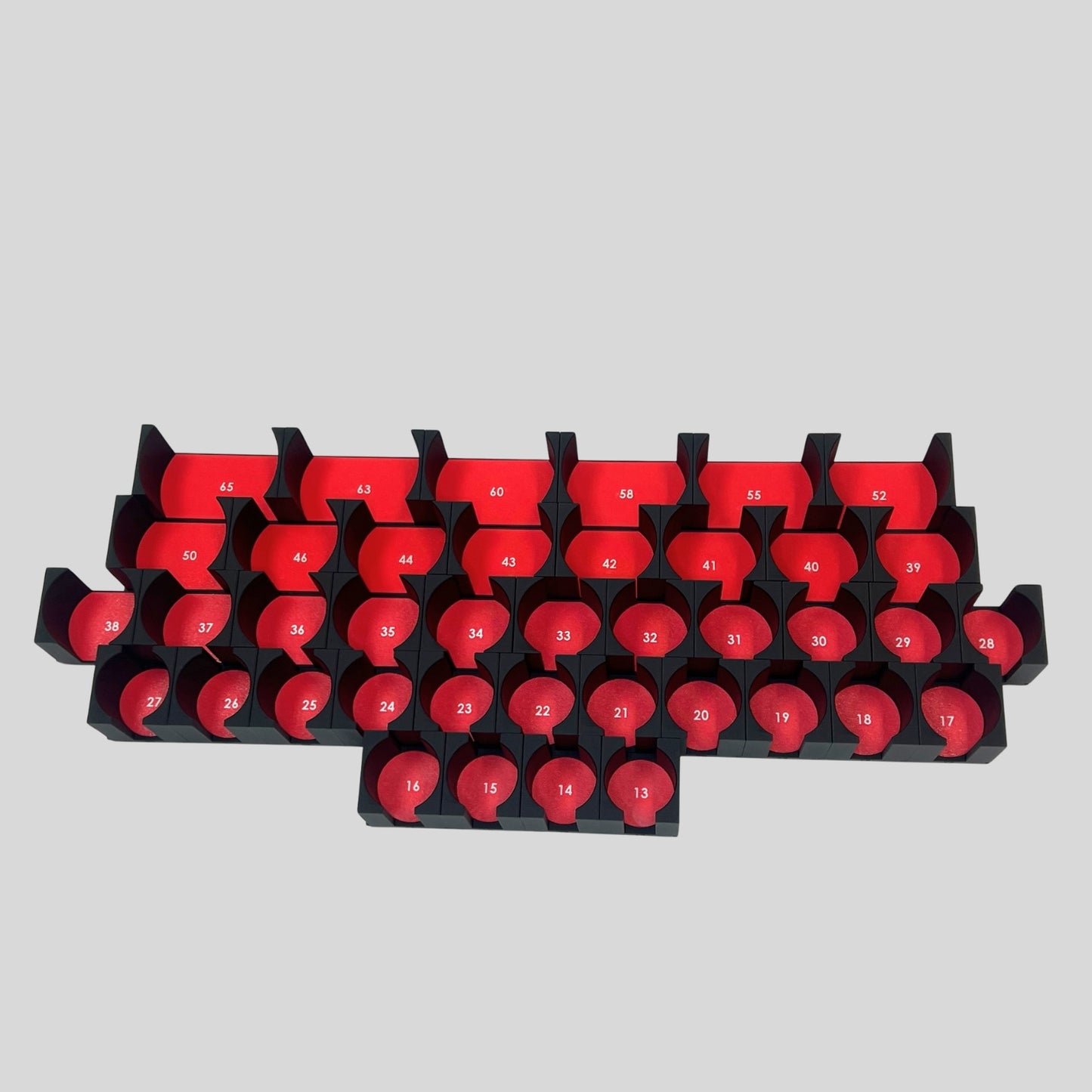 3/4 Inch Drive Metric Modular IMPACT Socket Organizer (sockets not included)