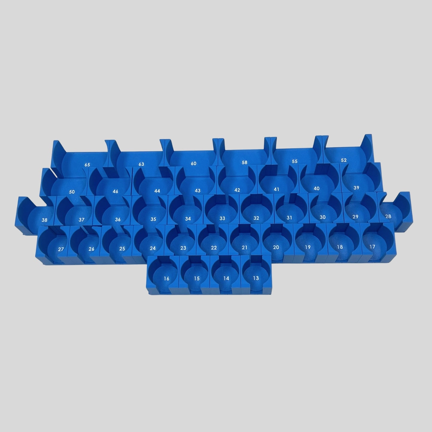 3/4 Inch Drive Metric Modular IMPACT Socket Organizer (sockets not included)