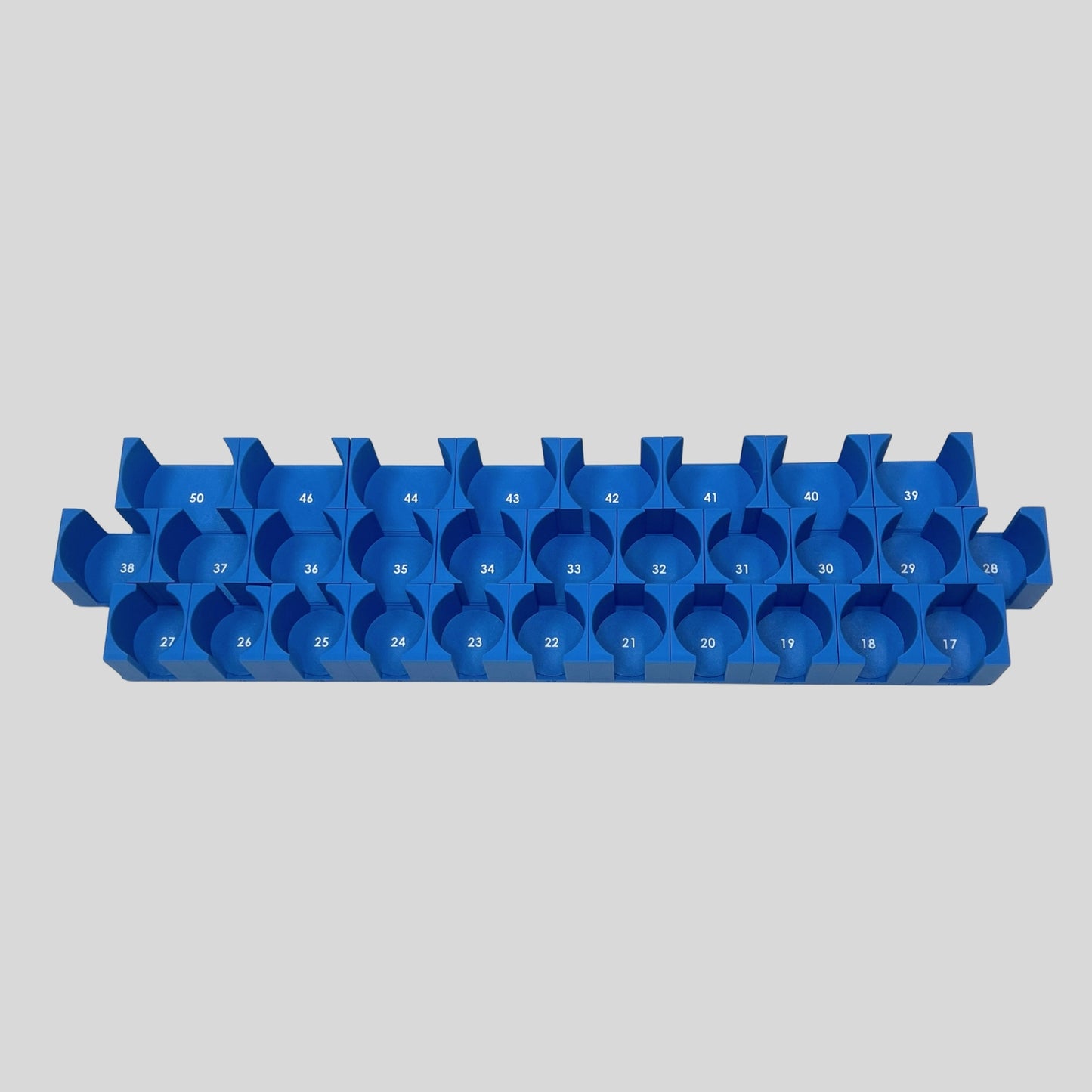 3/4 Inch Drive Metric Modular IMPACT Socket Organizer (sockets not included)