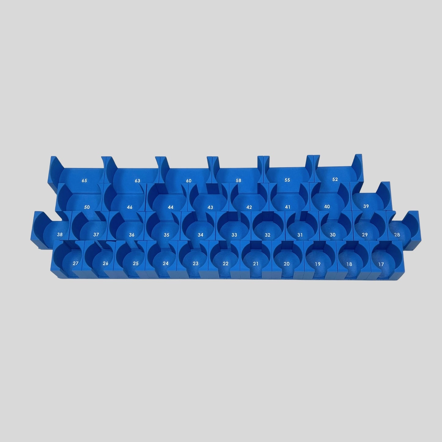 3/4 Inch Drive Metric Modular IMPACT Socket Organizer (sockets not included)