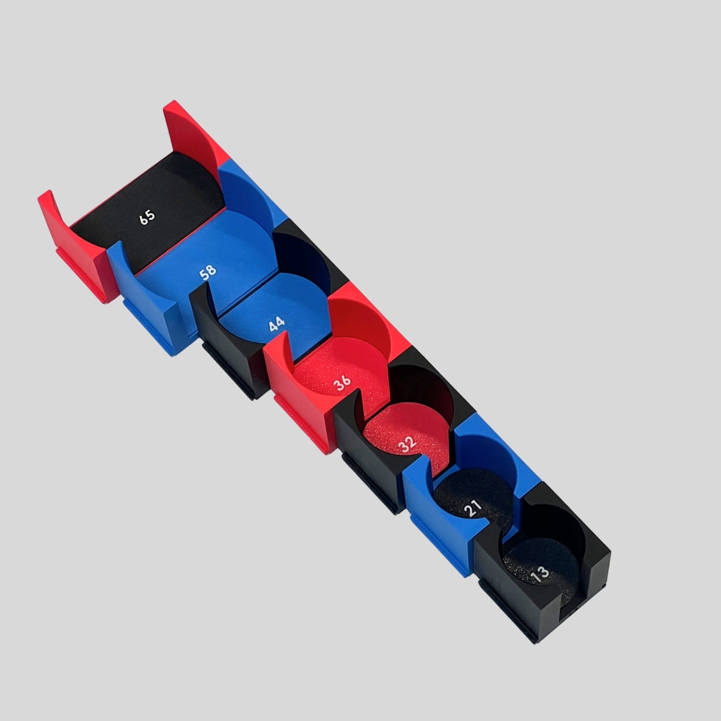 3/4 Inch Drive Metric Modular IMPACT Socket Organizer (sockets not included)
