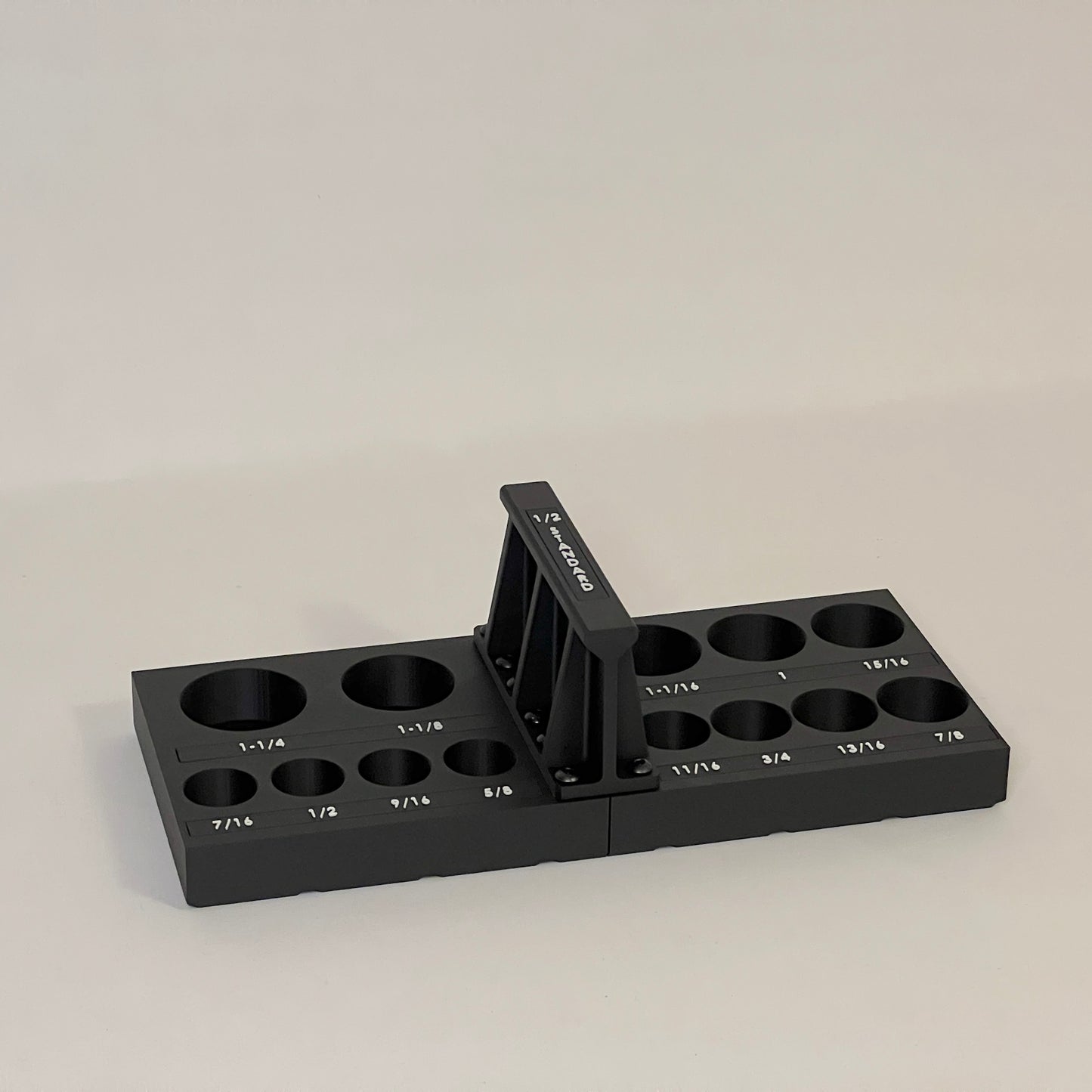 Standard (SAE) 1/2 Inch Drive Deep Impact Socket Tray for Harbor Freight Pittsburgh 13 Piece