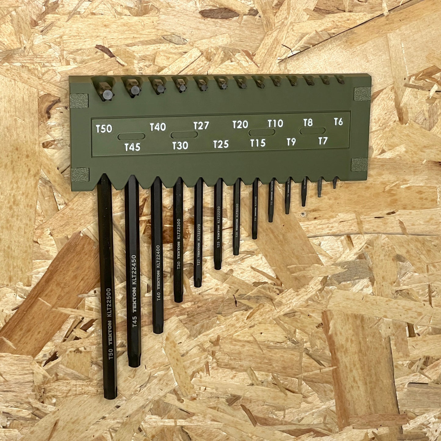 TORX (13pc) Wall Mount Torx Key Storage