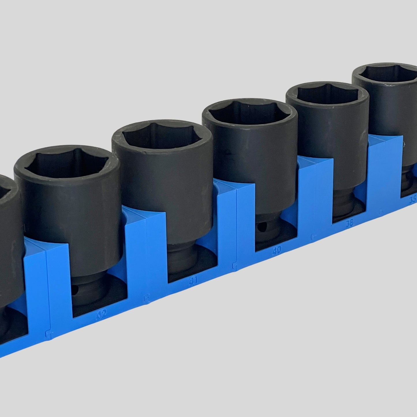 3/4 Inch Drive Metric Modular IMPACT Socket Organizer (sockets not included)