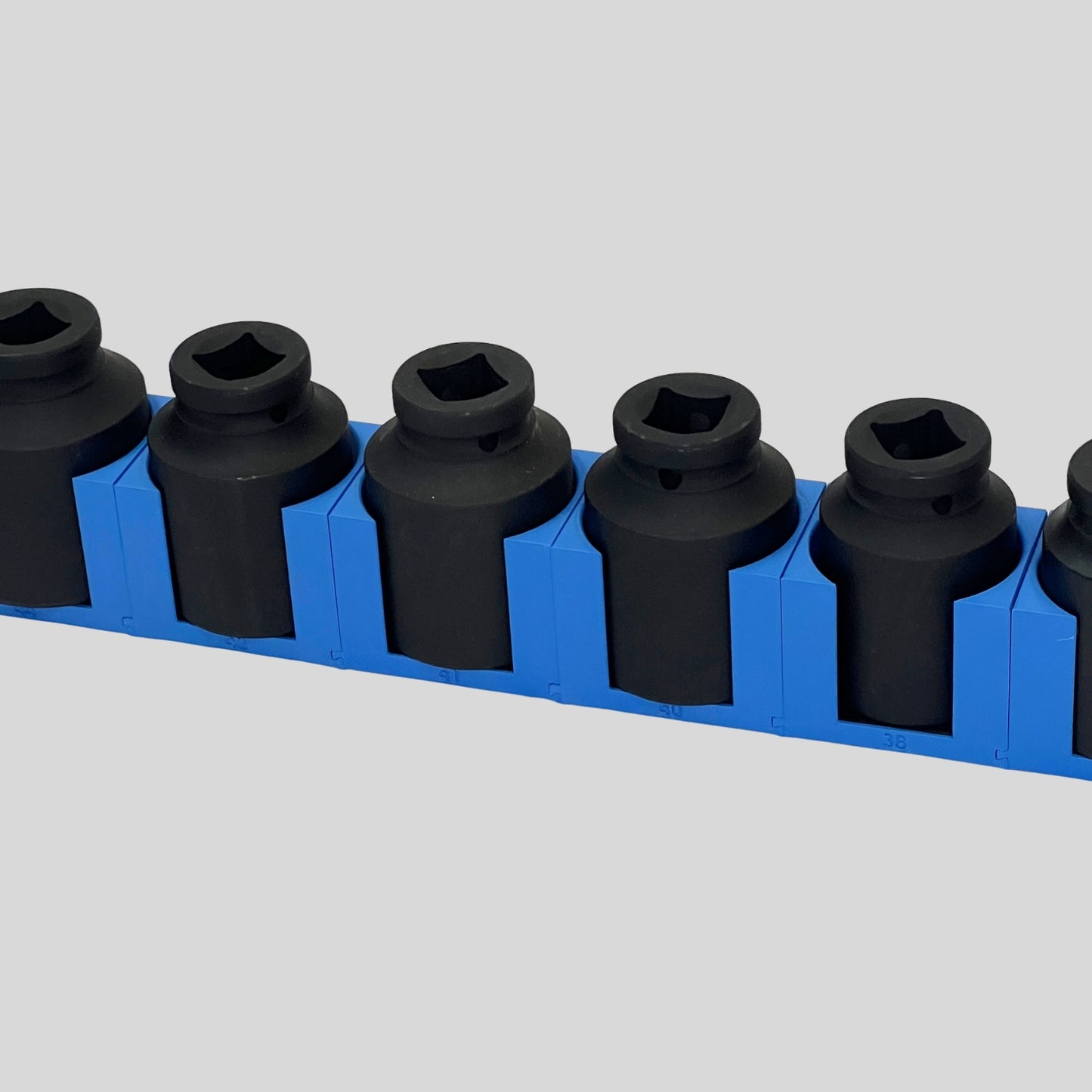 3/4 Inch Drive Metric Modular IMPACT Socket Organizer (sockets not included)