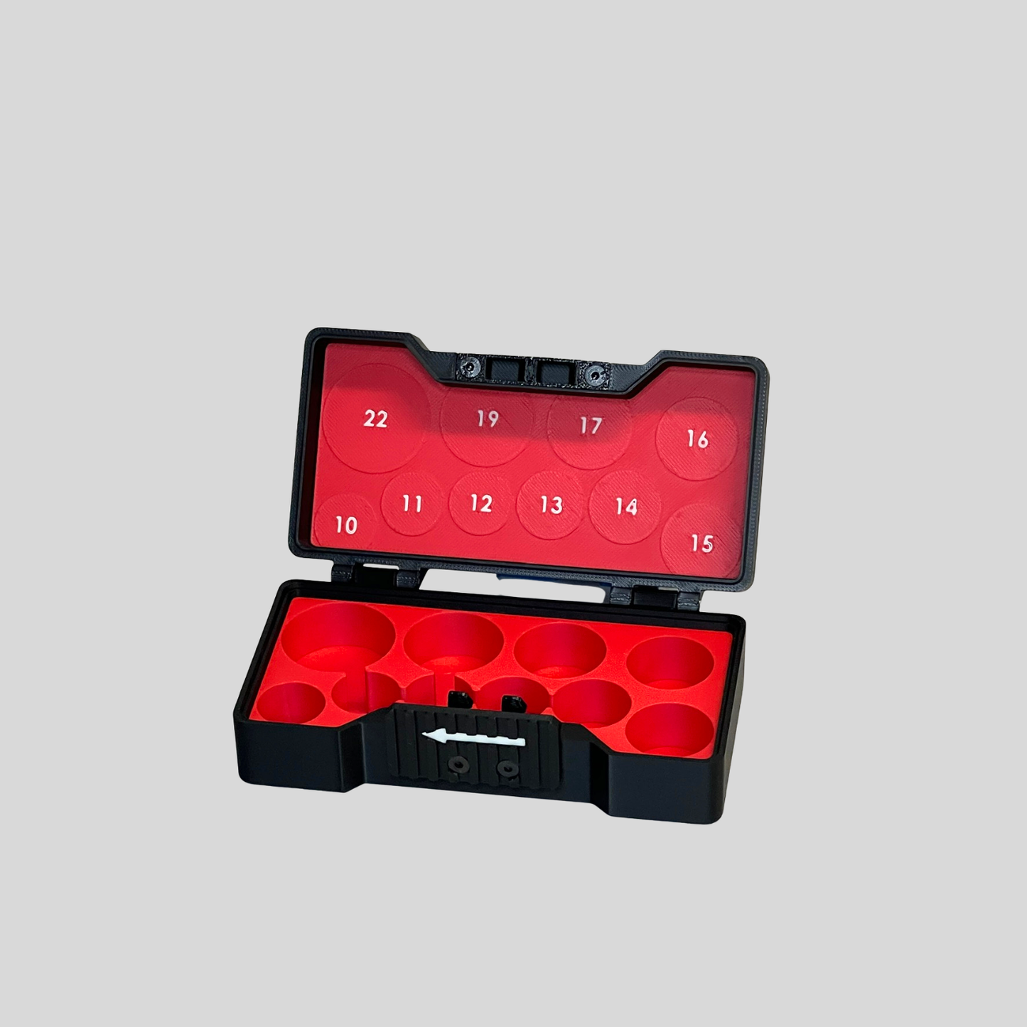3/8" Compact Socket Case for Metric 10 Piece Set