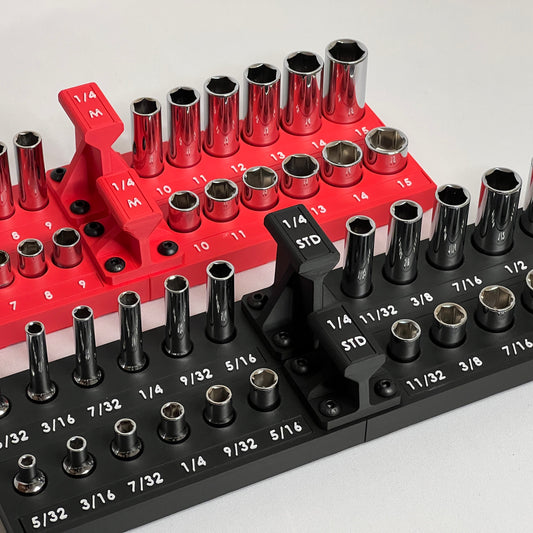 1/4 Inch Drive Socket Trays