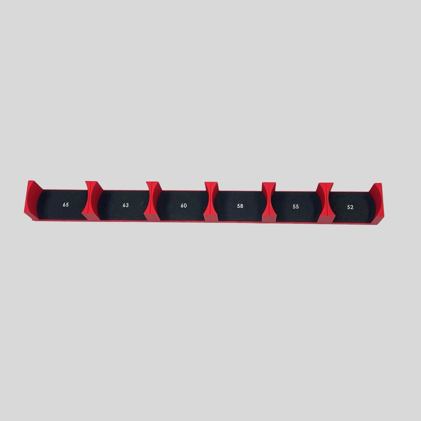 3/4 Inch Drive Metric Modular IMPACT Socket Organizer (sockets not included)