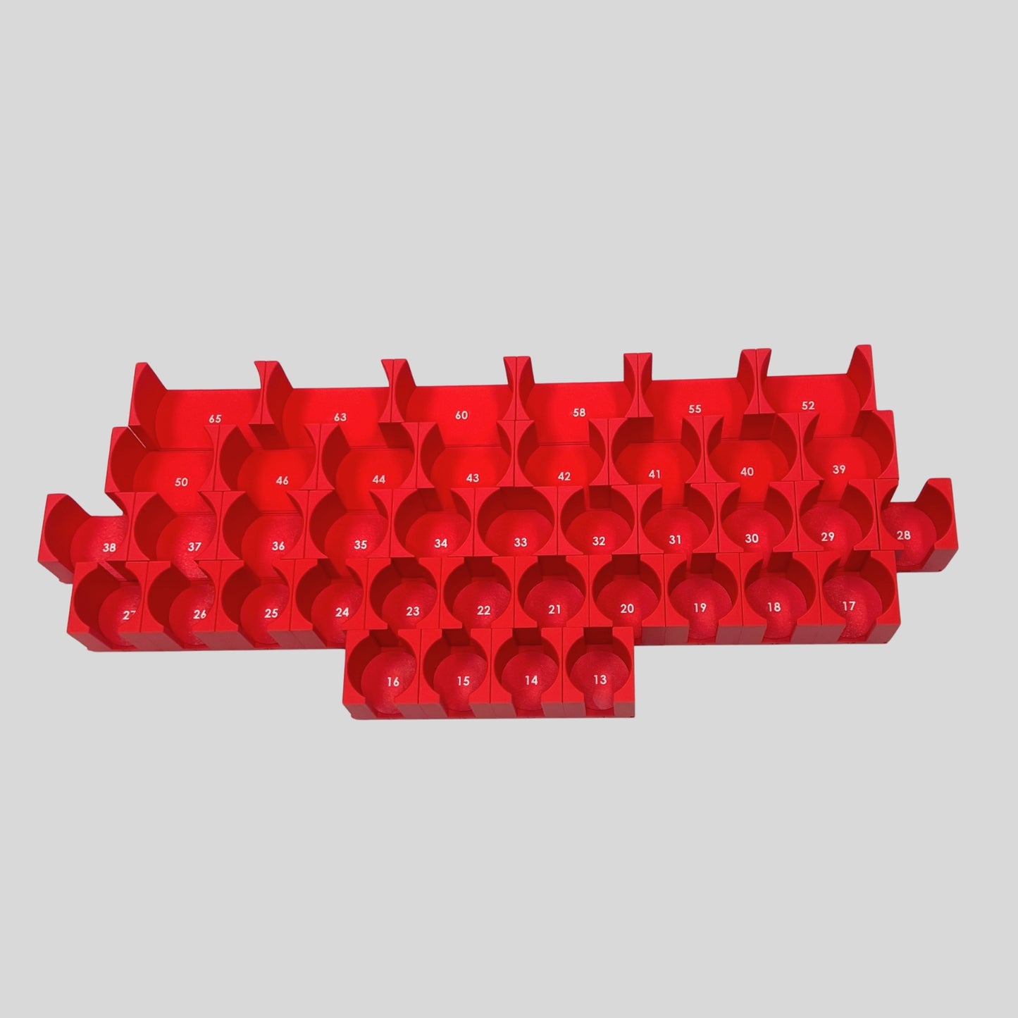 3/4 Inch Drive Metric Modular IMPACT Socket Organizer (sockets not included)