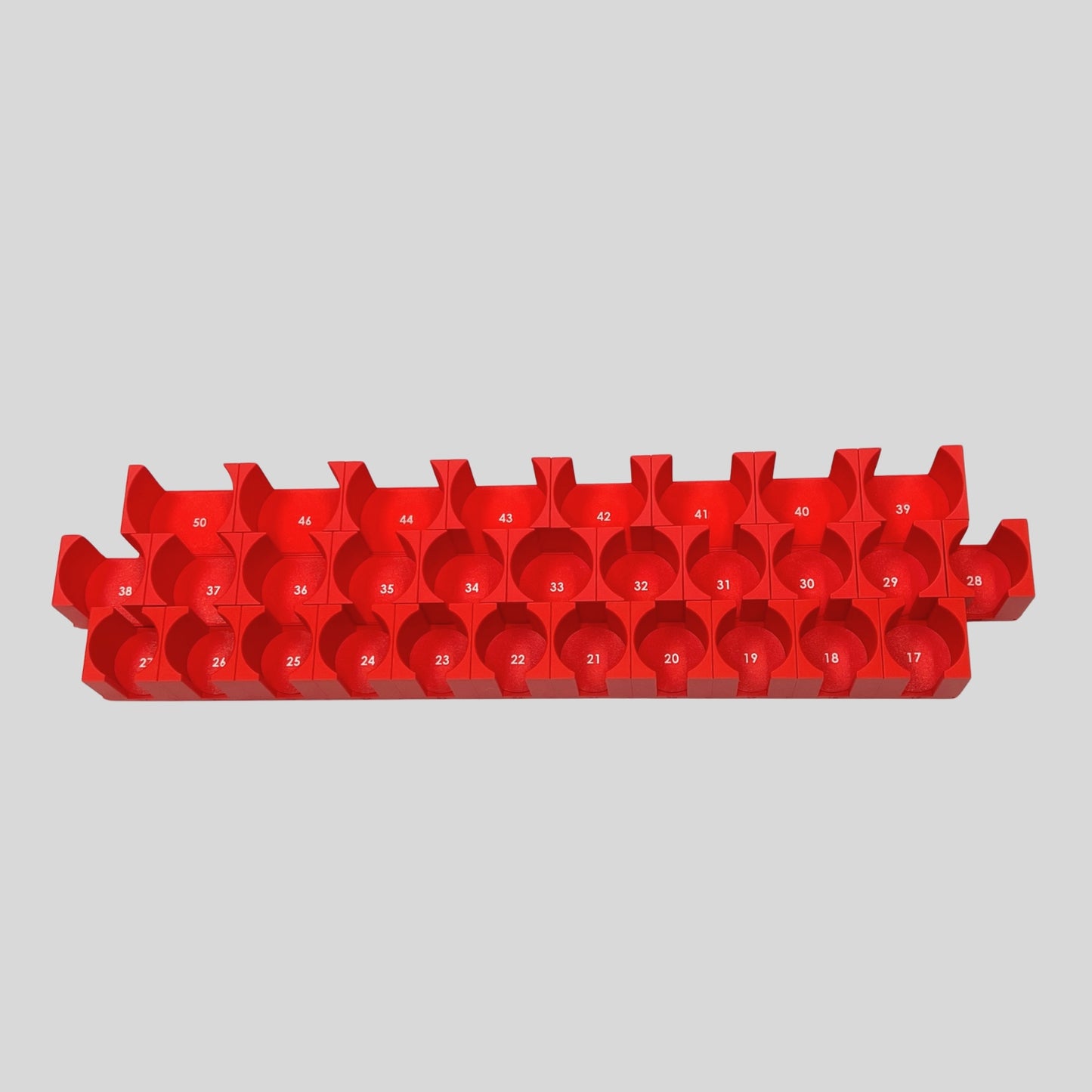 3/4 Inch Drive Metric Modular IMPACT Socket Organizer (sockets not included)