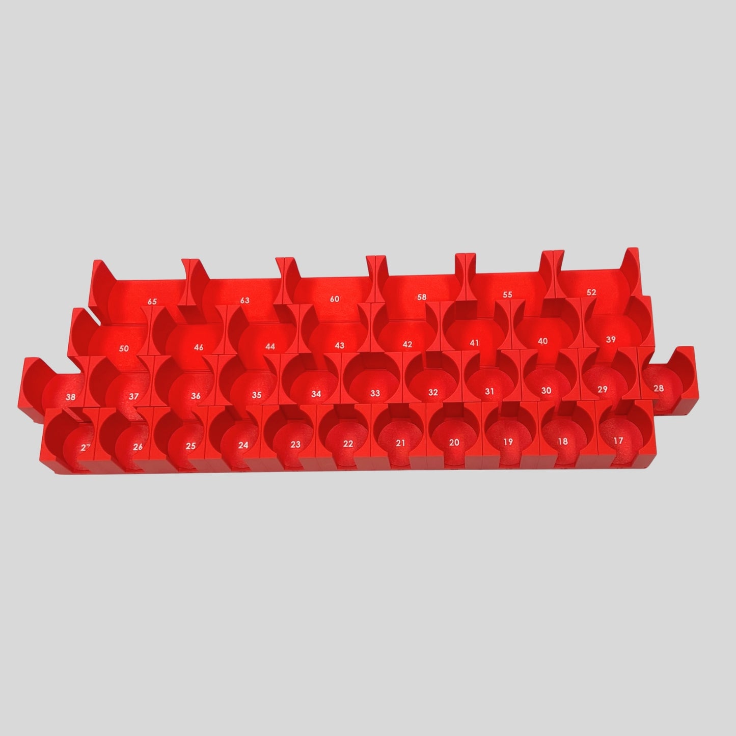 3/4 Inch Drive Metric Modular IMPACT Socket Organizer (sockets not included)