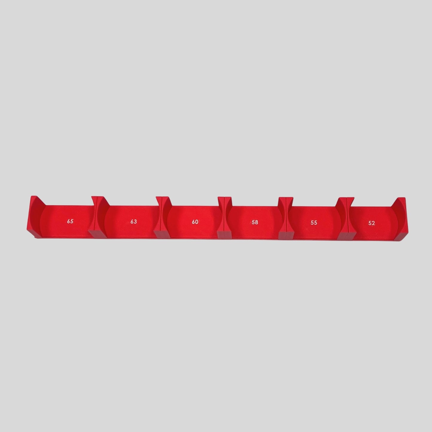 3/4 Inch Drive Metric Modular IMPACT Socket Organizer (sockets not included)