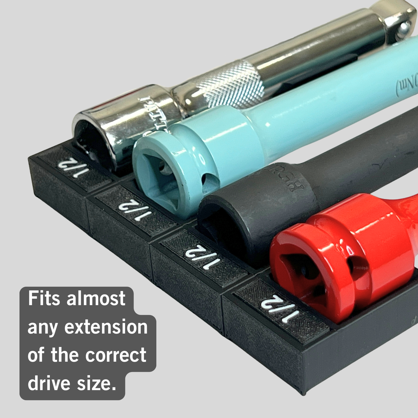 1/2" Socket Extension Organizer