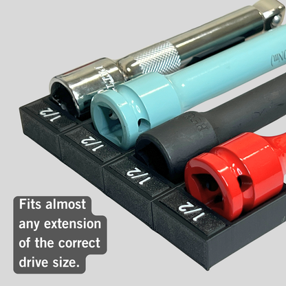 1/2" Socket Extension Organizer
