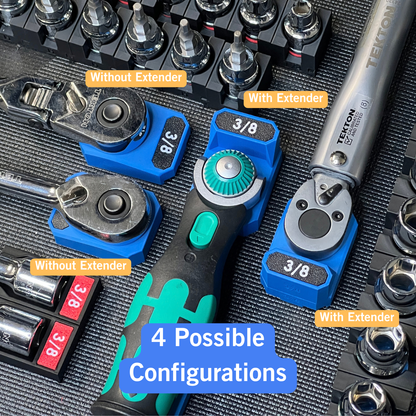 1/2" Ratchet Organizer 2.0 | Magnetic