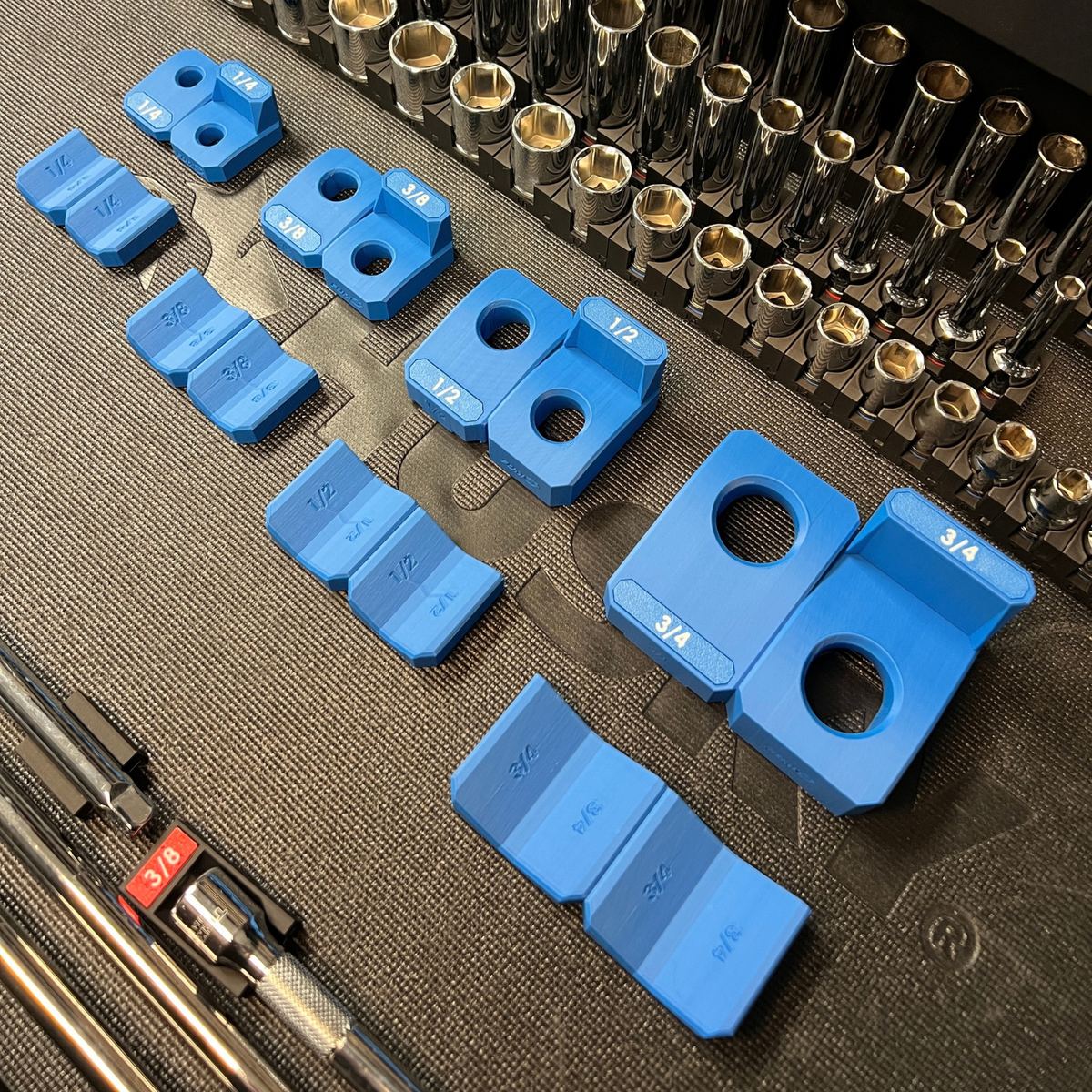 1/2" Ratchet Organizer 2.0 | Magnetic