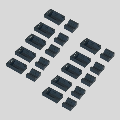 1/2" Socket Extension Organizer