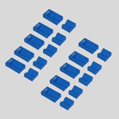 1/2" Socket Extension Organizer