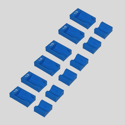 1/2" Socket Extension Organizer