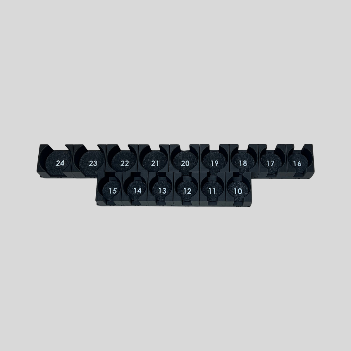 1/2" Modular Socket Organizer for Metric IMPACT Sockets