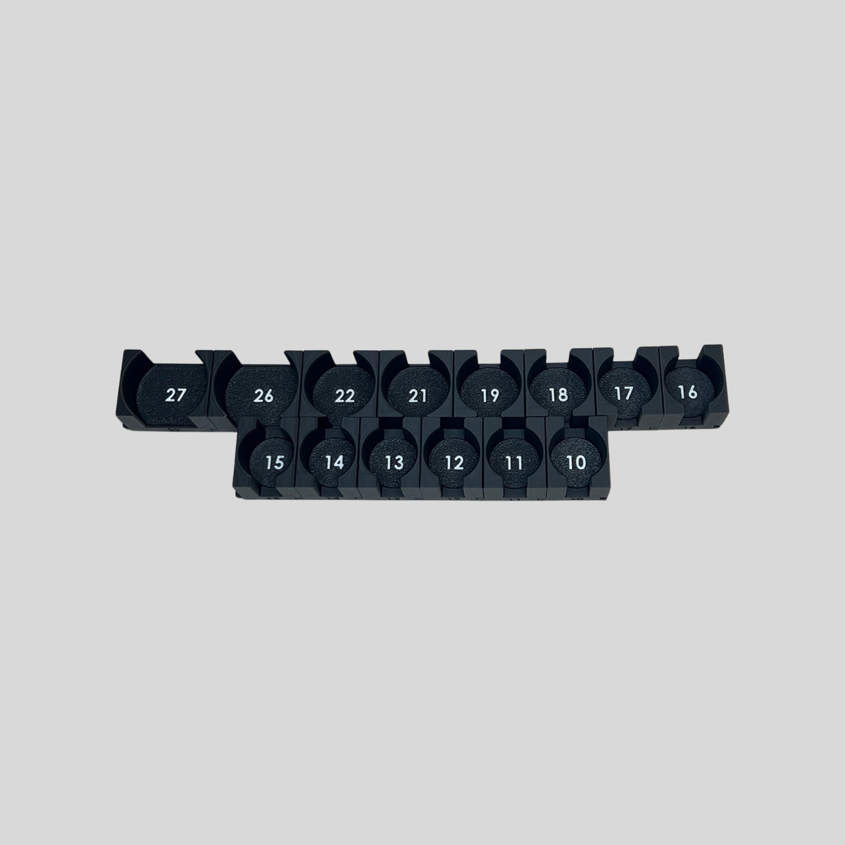 1/2" Modular Socket Organizer for Metric IMPACT Sockets