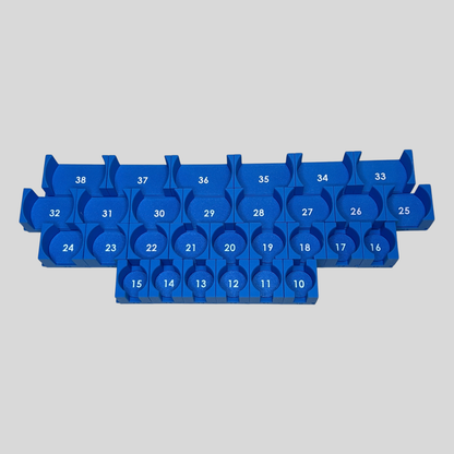 1/2" Modular Socket Organizer for Metric IMPACT Sockets