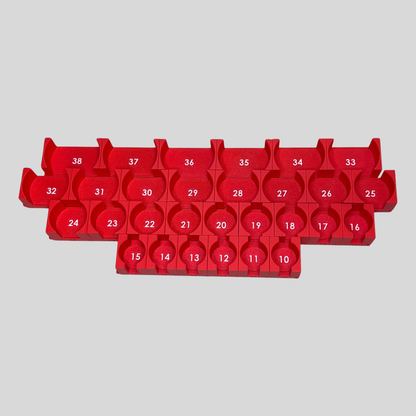 1/2" Modular Socket Organizer for Metric IMPACT Sockets