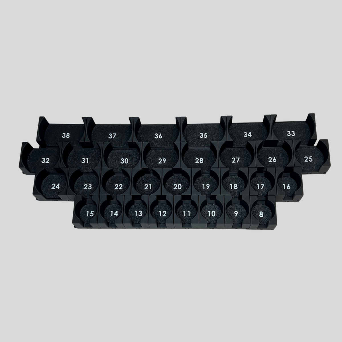 1/2" Modular Socket Organizer for Metric IMPACT Sockets
