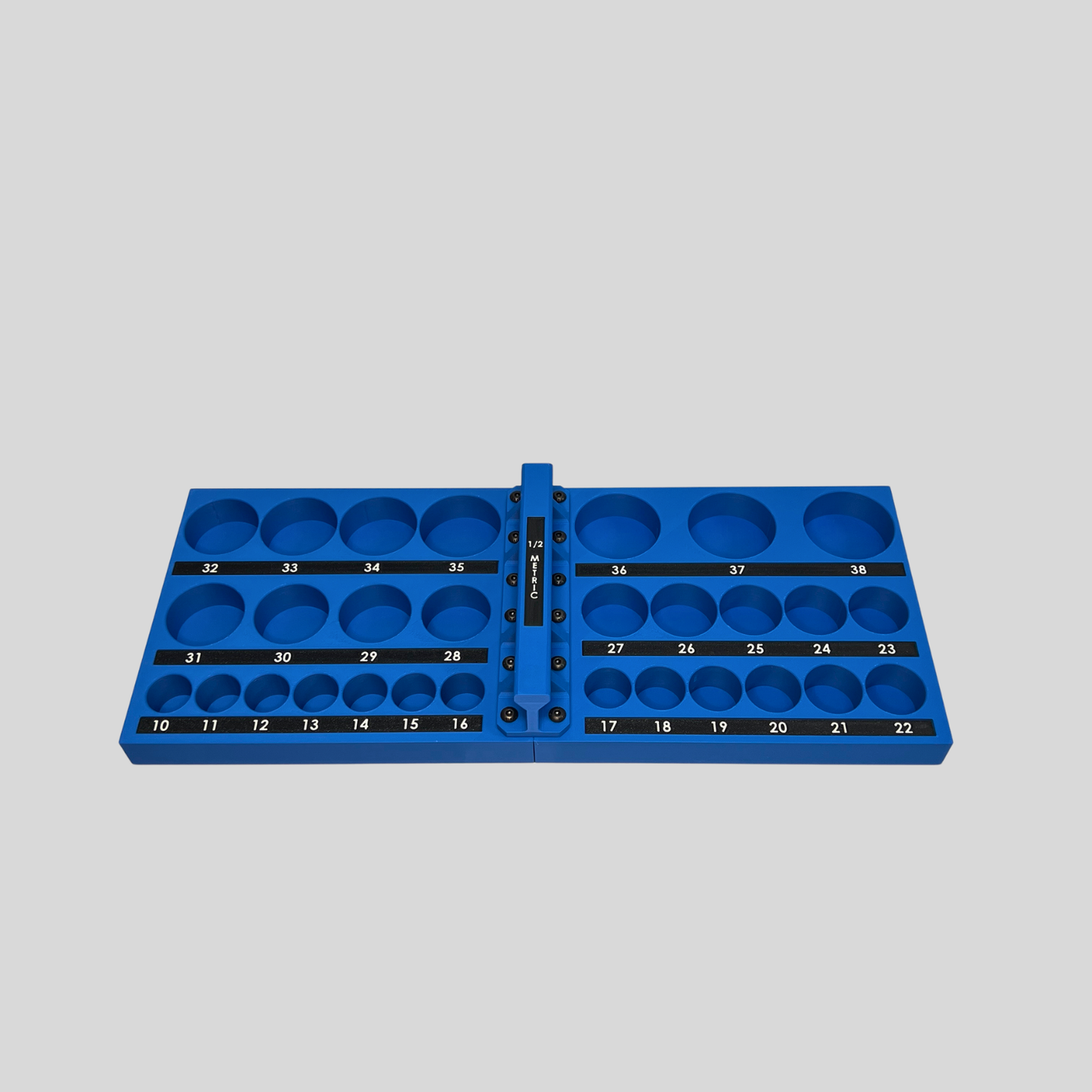 1/2 Inch Drive Metric Socket Trays