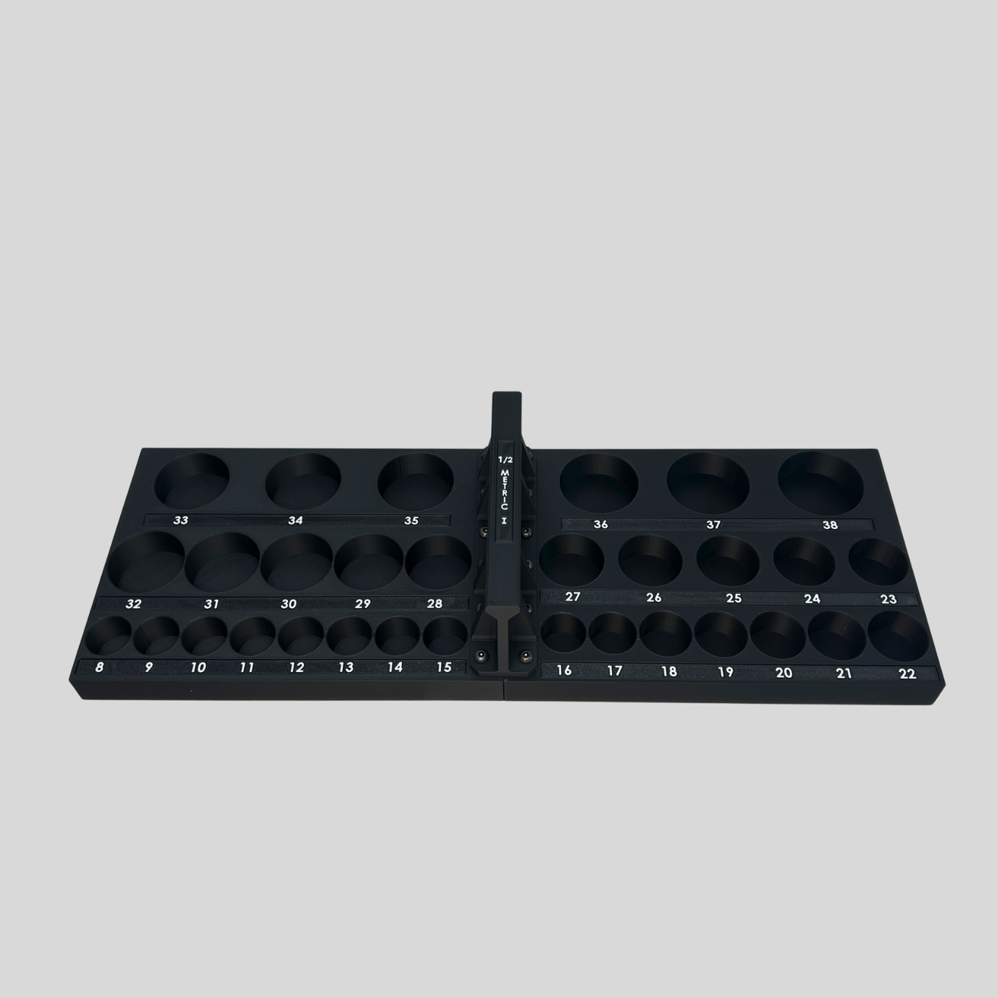 1/2 Inch Drive Metric IMPACT Socket Trays