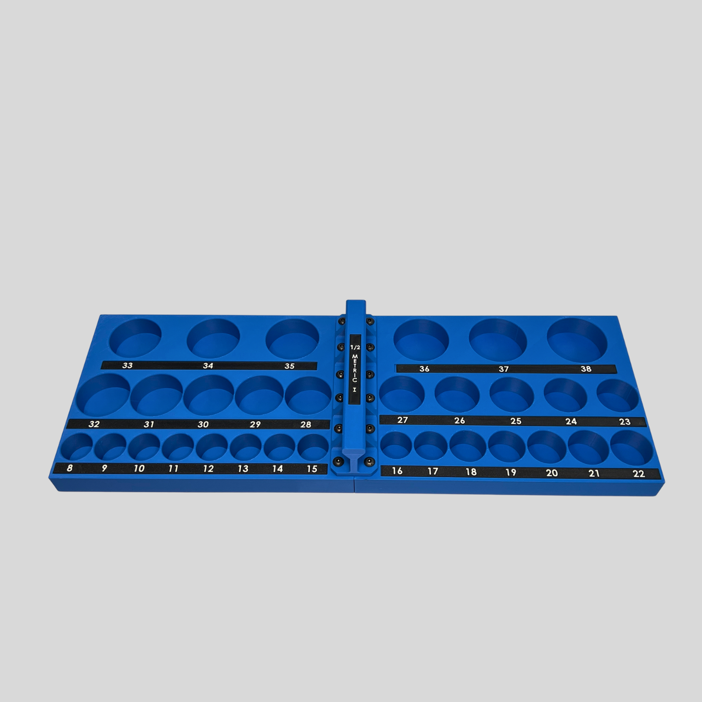 1/2 Inch Drive Metric IMPACT Socket Trays