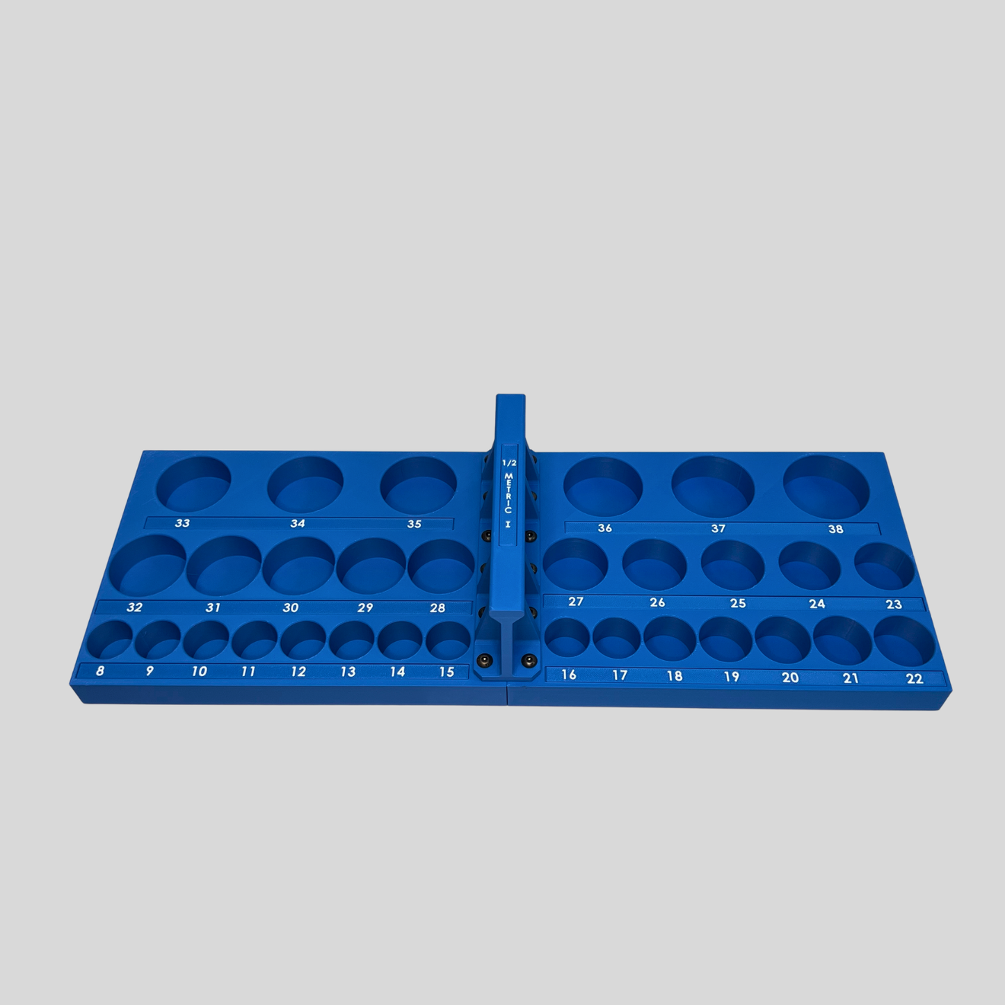 1/2 Inch Drive Metric IMPACT Socket Trays