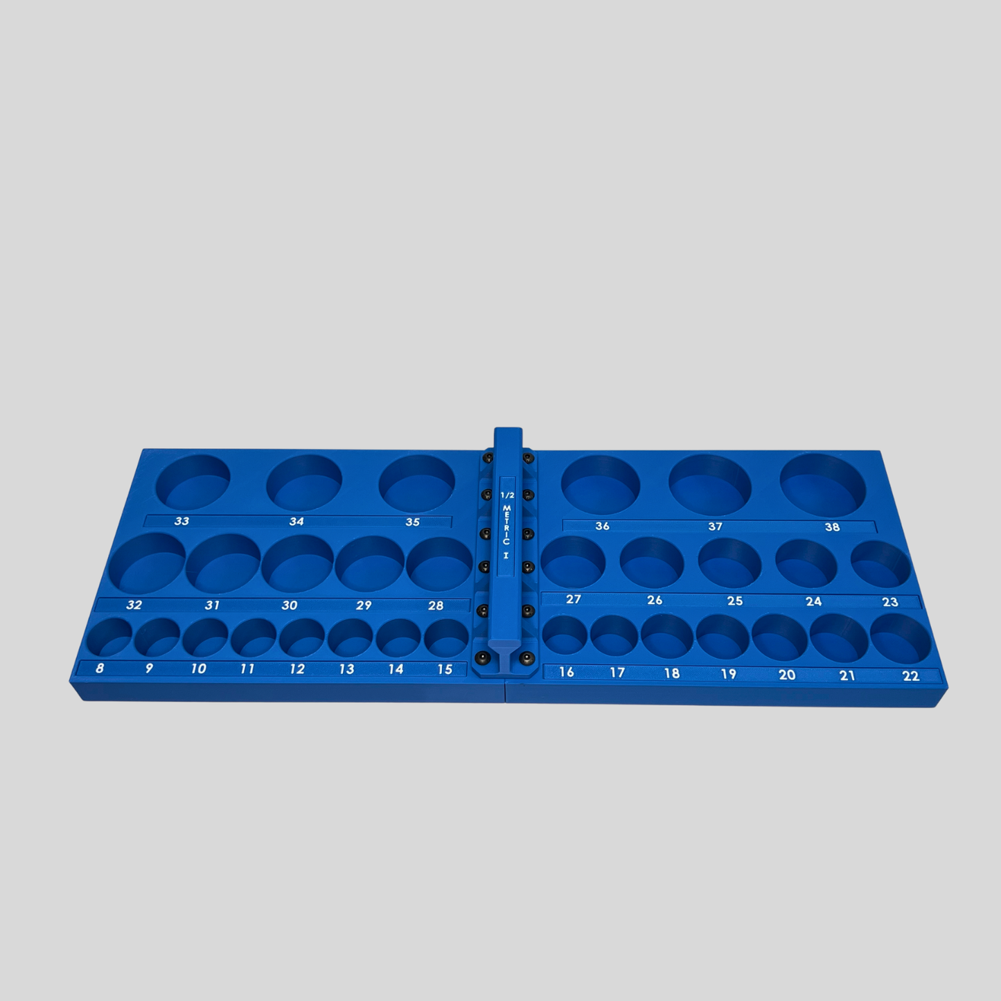 1/2 Inch Drive Metric IMPACT Socket Trays