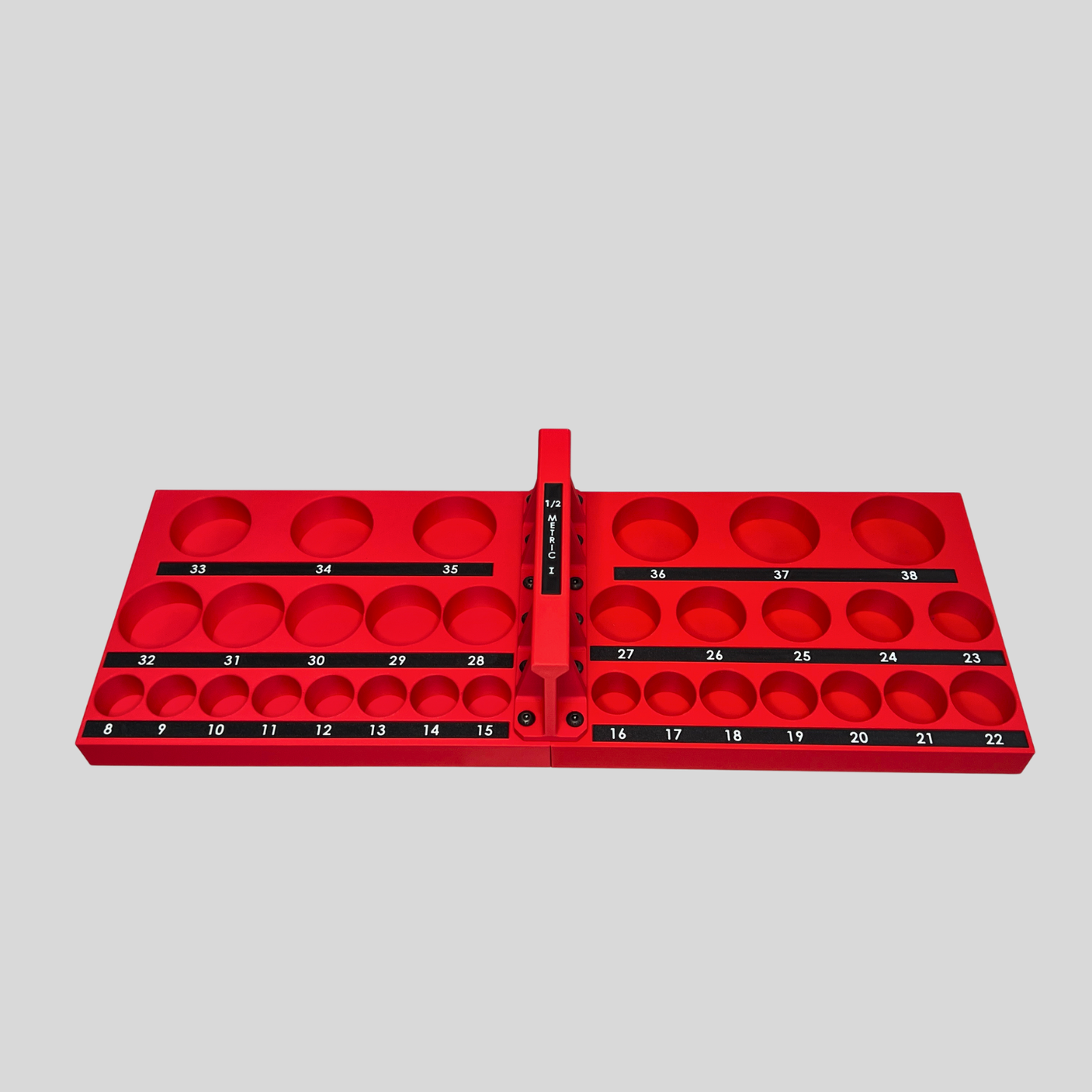 1/2 Inch Drive Metric IMPACT Socket Trays