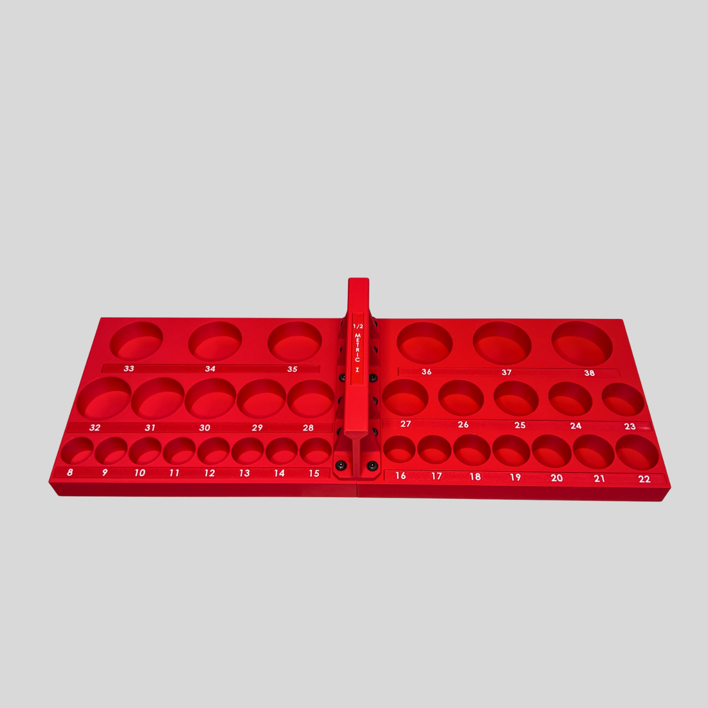 1/2 Inch Drive Metric IMPACT Socket Trays