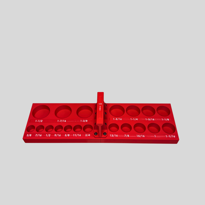 1/2 Inch Drive SAE Socket Trays