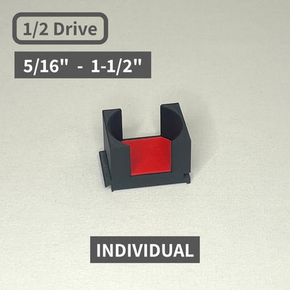 Individual 1/2 Drive Standard (SAE) Modular Socket Organizers