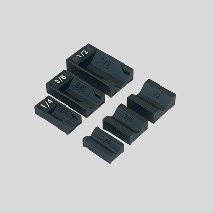 1/4", 3/8", and 1/2" Socket Extension Organizer