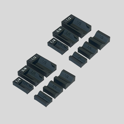 1/4", 3/8", and 1/2" Socket Extension Organizer