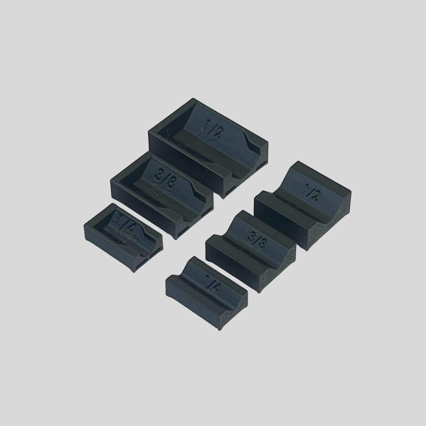 1/4", 3/8", and 1/2" Socket Extension Organizer