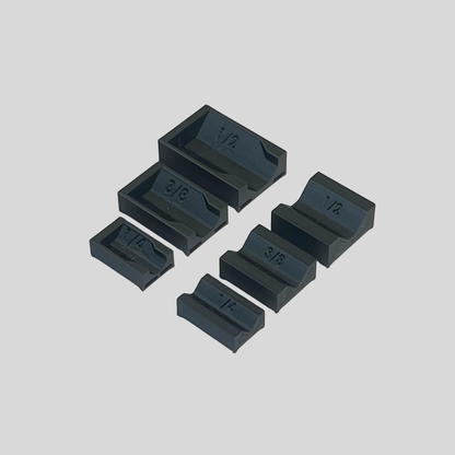 1/4", 3/8", and 1/2" Socket Extension Organizer