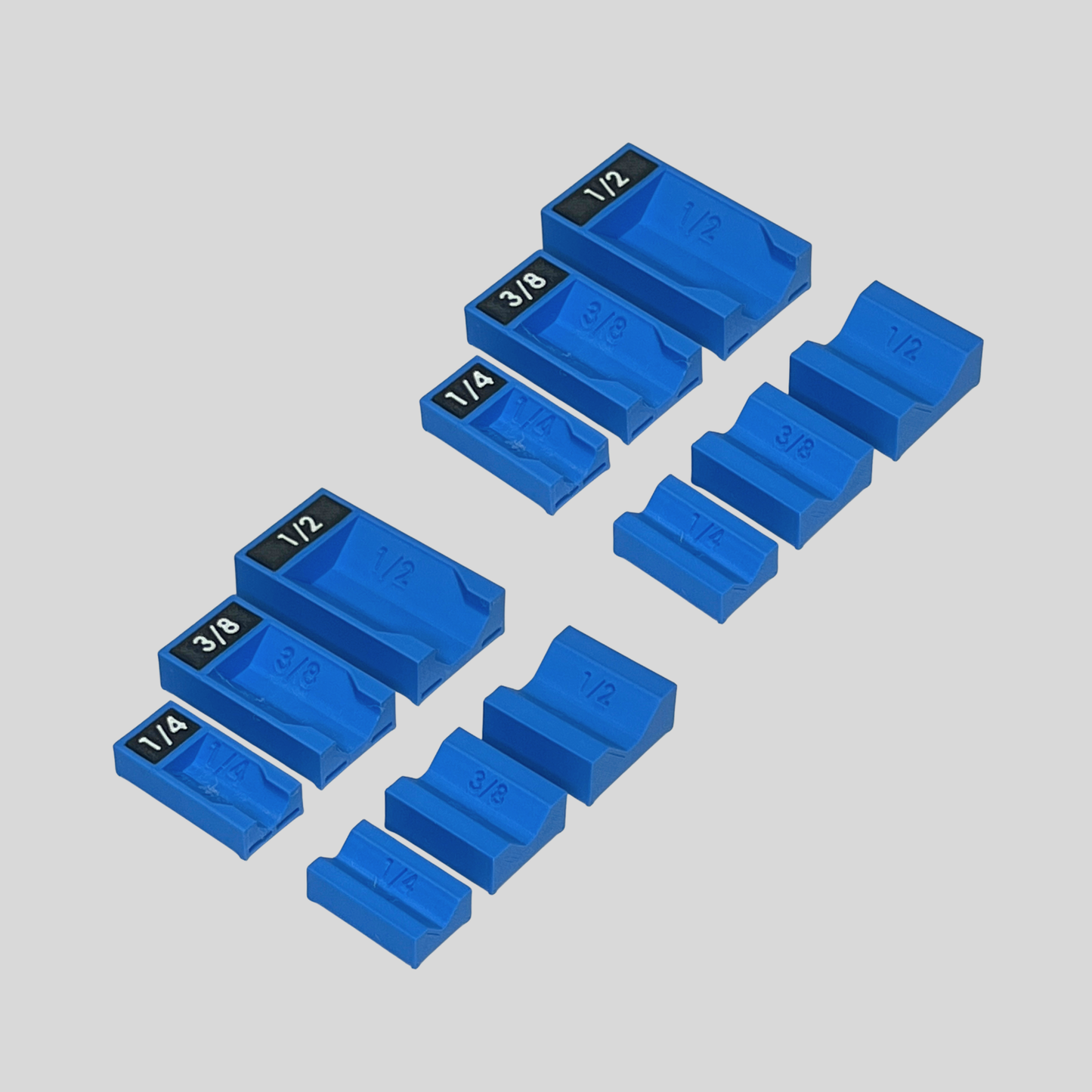 1/4", 3/8", and 1/2" Socket Extension Organizer